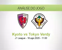 Prognóstico Kyoto Tokyo Verdy (16 August 2025)