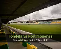 Prognóstico Tondela Portimonense (15 December 2024)