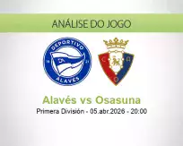 Prognóstico Alavés Osasuna (05 April 2026)