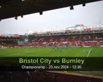 Prognóstico Bristol City Burnley (23 November 2024)