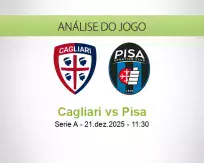 Prognóstico Cagliari Pisa (21 December 2025)