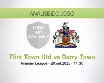 Prognóstico Flint Town Utd Barry Town (20 September 2025)
