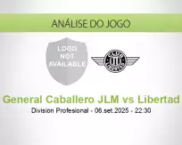 Prognóstico General Caballero JLM Libertad (06 September 2025)
