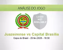 Prognóstico Juazeirense Capital Brasilia (25 February 2026)