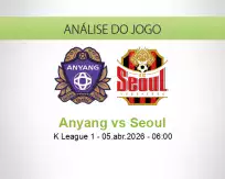 Prognóstico Anyang Seoul (05 April 2026)