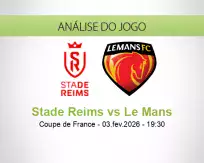 Prognóstico Stade Reims Le Mans (03 February 2026)