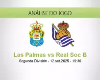 Prognóstico Las Palmas Real Soc B (12 September 2025)