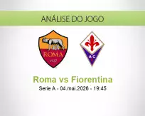Prognóstico Roma Fiorentina (04 May 2026)