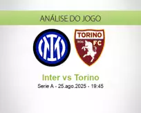 Prognóstico Inter Torino (25 August 2025)