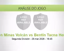 Prognóstico Unión Minas Volcán Bentín Tacna Heroica (29 March 2026)