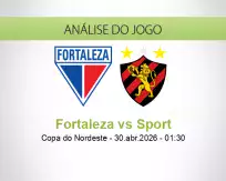 Prognóstico Fortaleza Sport (30 April 2026)