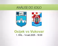 Prognóstico Osijek Vukovar (14 September 2025)