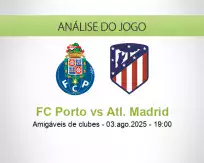 Prognóstico FC Porto Atl. Madrid (03 August 2025)