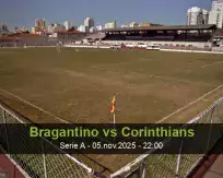 Prognóstico Bragantino Corinthians (06 November 2025)