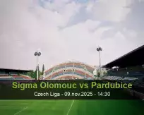 Prognóstico Sigma Olomouc Pardubice (09 November 2025)