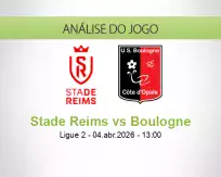 Prognóstico Stade Reims Boulogne (04 April 2026)