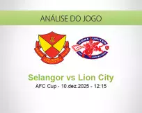 Prognóstico Selangor Lion City (10 December 2025)