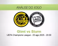 Prognóstico Glimt Sturm (20 August 2025)
