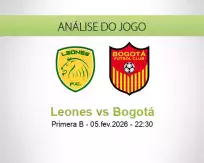 Prognóstico Leones Bogotá (06 February 2026)
