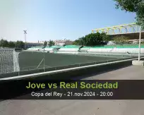 Jove vs Real Sociedad