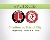 Prognóstico Charlton Bristol City (03 April 2026)