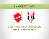 Prognóstico Vila Nova Atlético GO (05 April 2026)