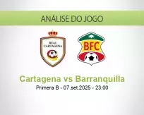 Prognóstico Cartagena Barranquilla (08 September 2025)