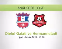 Prognóstico Otelul Galati Hermannstadt (04 April 2026)