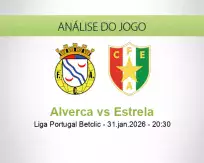 Prognóstico Alverca Estrela (31 January 2026)