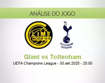 Prognóstico Glimt Tottenham (30 September 2025)