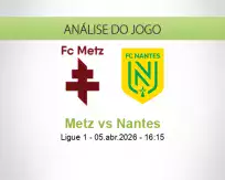 Prognóstico Metz Nantes (05 April 2026)