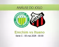 Prognóstico Erechim Ituano (05 May 2026)