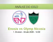 Prognóstico Enosis Olymp Nicosia (04 April 2026)