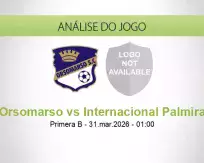 Prognóstico Orsomarso Internacional Palmira (31 March 2026)
