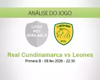 Prognóstico Real Cundinamarca Leones (09 February 2026)