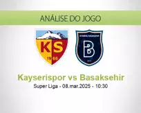 Prognóstico Kayserispor Basaksehir (08 March 2025)