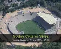 Prognóstico Godoy Cruz Vélez (25 August 2025)