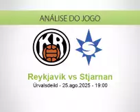 Prognóstico Reykjavik Stjarnan (25 August 2025)