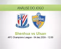 Prognóstico Shenhua Ulsan (04 December 2024)