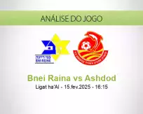 Prognóstico Bnei Raina Ashdod (15 February 2025)