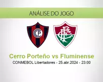 Prognóstico Cerro Porteño Fluminense (26 April 2024)