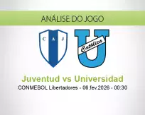 Prognóstico Juventud Universidad (06 February 2026)