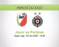 Prognóstico Javor Partizan (05 November 2025)