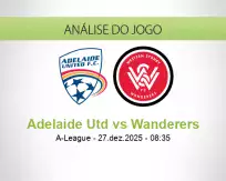 Prognóstico Adelaide Utd Wanderers (27 December 2025)