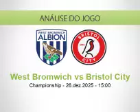 Prognóstico West Bromwich Bristol City (26 December 2025)