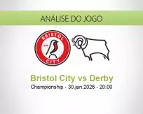 Prognóstico Bristol City Derby (30 January 2026)