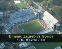 Prognóstico Dinamo Zagreb Gorica (15 February 2025)