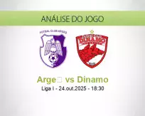 Prognóstico Argeș Dínamo (24 October 2025)