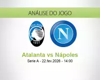 Prognóstico Atalanta Nápoles (22 February 2026)