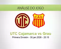 Prognóstico UTC Cajamarca Grau (30 January 2026)